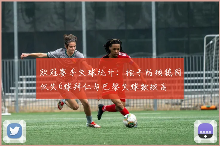 欧冠赛季失球统计：枪手防线稳固仅失6球拜仁与巴黎失球数较高