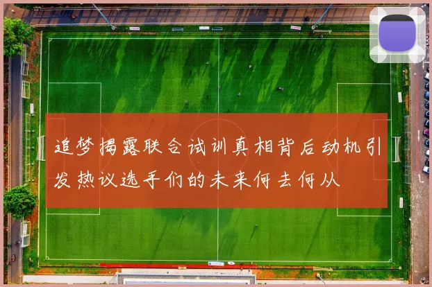 追梦揭露联合试训真相背后动机引发热议选手们的未来何去何从